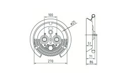 Fitstar Fitstar Taifun Duo Complete Afbouwset 2,2 KW, 230 V, 850 L/min. Pneumatisch Gestuurd -Zwembaduitrusting Winkel fitstar fitstar taifun duo complete afbouwset 22 k 2