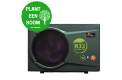 Garden PAC Garden Pac Inverter R3217.3kW 220v 40-75m3 Zwembad Warmtepomp