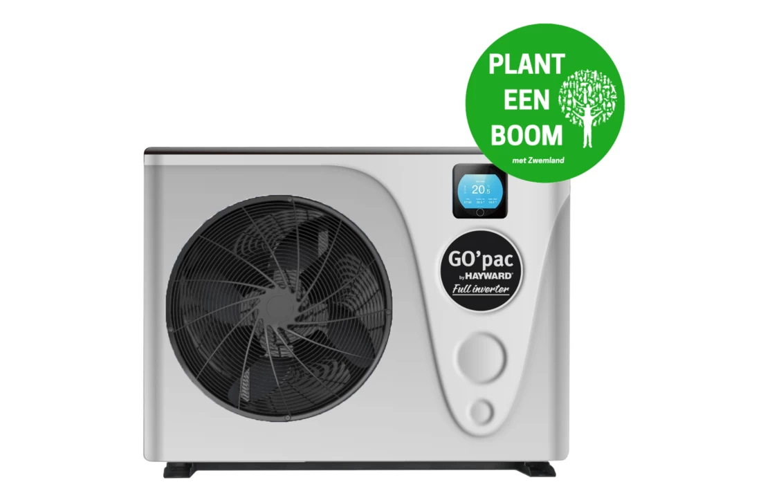 Hayward Hayward Go'Pac Full Inverter Warmtepomp 9kW 35m3 3 Hayward Hayward Go'Pac Full Inverter Warmtepomp 9kW 35m3