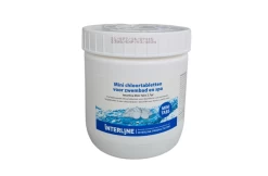Interline Interline Mini Chloortabs / Chloortabletten 2,7 Grams 7 Interline Interline Mini Chloortabs / Chloortabletten 2,7 Grams -Zwembaduitrusting Winkel interline interline mini chloortabs chloortablette 2