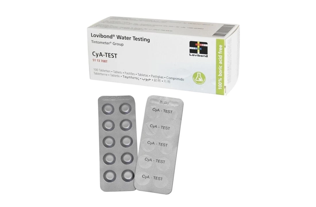 Lovibond Lovibond CyA - Cyaanuurzuur Tabletten - Stabilisator - 100 Stuks 3 Lovibond Lovibond CyA - Cyaanuurzuur Tabletten - Stabilisator - 100 Stuks