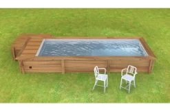 Proswell Houten Zwembaden Houten Urban Stadszwembad 6.00 X 2.50 X 1.33 Met Automatisch Rolluik -Zwembaduitrusting Winkel proswell houten zwembaden houten urban stadszwemba 8