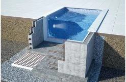 Solidbric Styropor Zwembad Bouwblokken Structuur Met Liner 4.5 X 9 X 1.5 -Zwembaduitrusting Winkel solidbric styropor zwembad bouwblokken structuur m 5