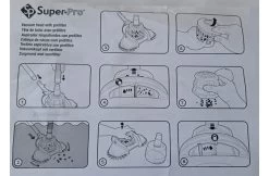 Super Pro Super Pro Luxe Bodemzuiger -Zwembaduitrusting Winkel super pro super pro luxe bodemzuiger 3