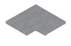 Terato Binnenhoek Asian Blue Afgeronde Neus