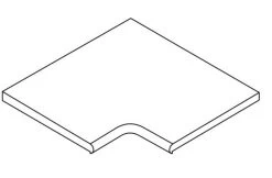 Terato Binnenhoek Black Granada Afgeronde Neus -Zwembaduitrusting Winkel terato binnenhoek black granada afgeronde neus 1