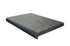 Terato Randsteen Afgeronde Neus - Basalt