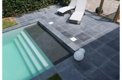 Terato Randsteen Rechte Neus - Asian Blue Geschuurd -Zwembaduitrusting Winkel terato randsteen rechte neus asian blue geschuurd 2