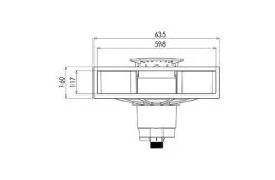 Weltico Weltico Skimmer A600 Hoogwaterlijn Wit Foliebaden -Zwembaduitrusting Winkel weltico weltico skimmer a600 hoogwaterlijn wit fol 2